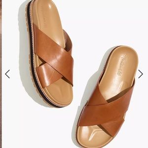 Madewell Dayna Lugsole Sandal! Brown. Size 8.5. Excellent condition!
